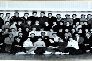 Bilde av Skiringsal Folkehøyskole 1959-60
